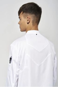 Veste de cuisine blanche pour homme