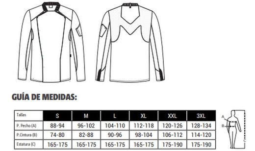 Veste de cuisine blanche pour homme