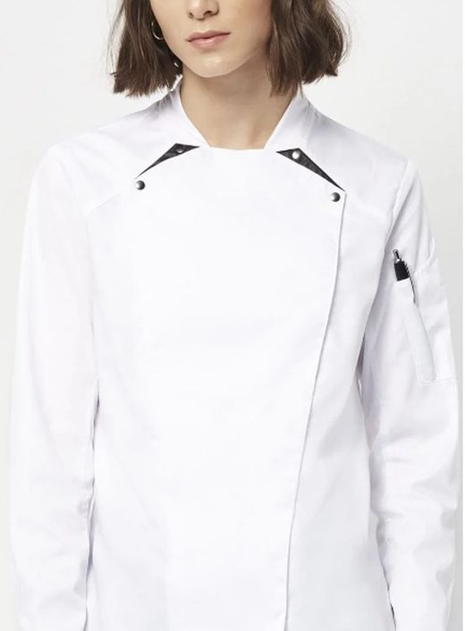 Chaqueta blanca cocina mujer