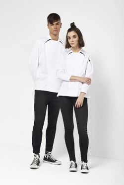 Chaqueta blanca cocina mujer