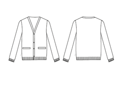 Chaqueta botones hombre colores