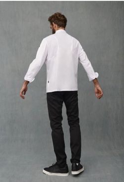 Chaqueta cocina algodón blanco