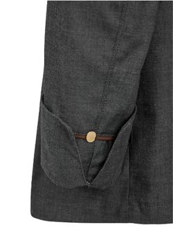 Chaqueta cocina hombre gris