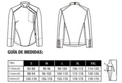 Veste de cuisine femme grise