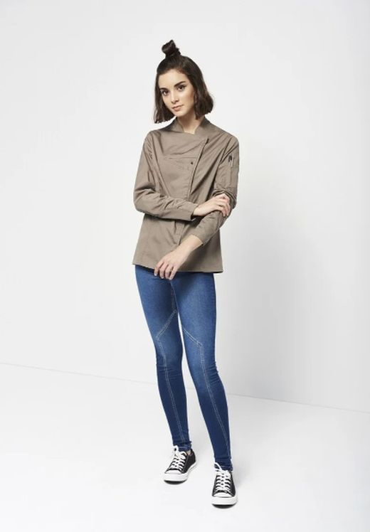 Veste de cuisine femme différentes couleurs
