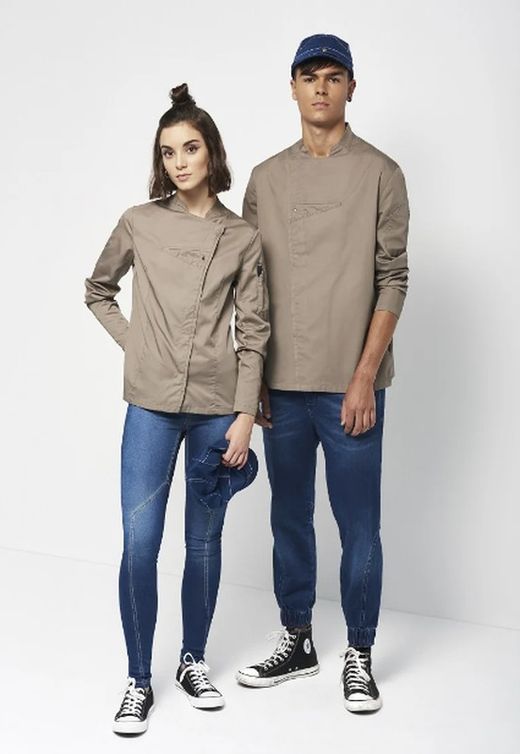 Veste de cuisine femme différentes couleurs