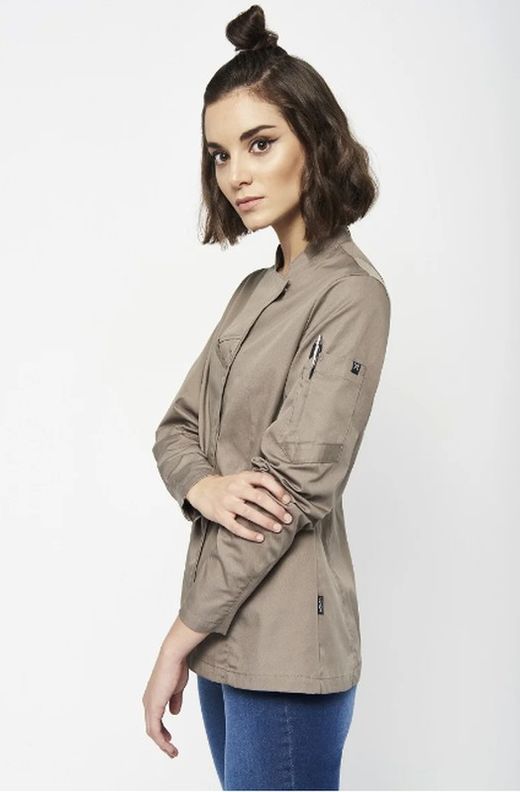 Veste de cuisine femme différentes couleurs