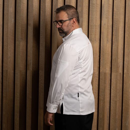 Couleurs de veste de cuisine unisexe Forseti