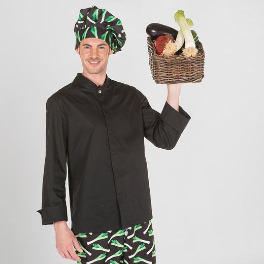 Chaqueta de cocina blanco o negro