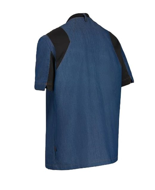 Veste de cuisine en denim pour hommes