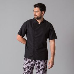 Chaqueta de cocina hombre manga corta colores