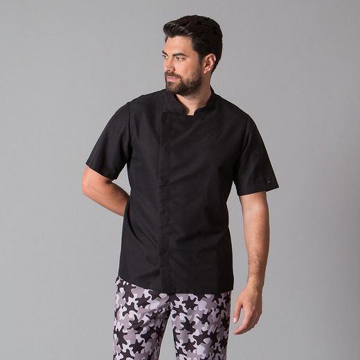 Chaqueta de cocina hombre manga corta colores