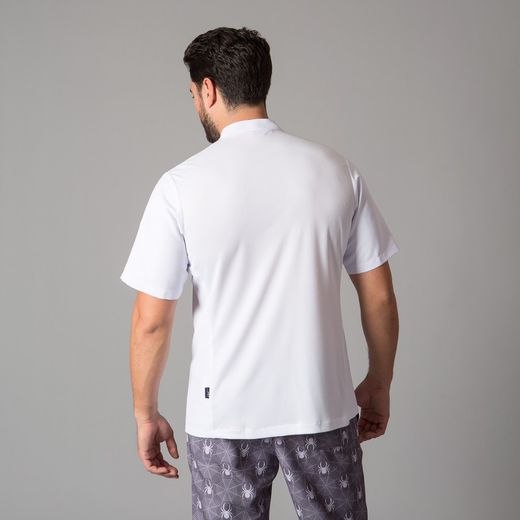 Chaqueta de cocina hombre manga corta colores
