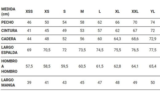 Chaqueta de cocina hombre varios colores manga larga