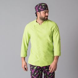 Chaqueta de cocina hombre varios colores manga larga