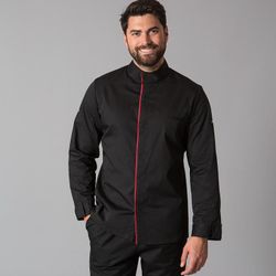 Veste de cuisine homme blanche ou noire