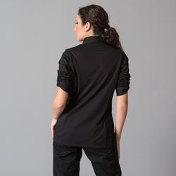 Veste de cuisine femme blanche ou noire