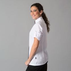 Veste de cuisine femme blanche ou noire