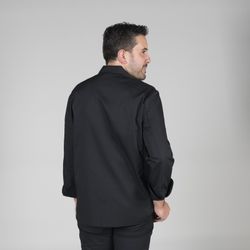 Chaqueta de cocina unisex burdeos o negro