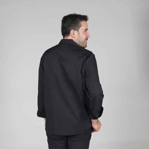 Chaqueta de cocina unisex burdeos o negro