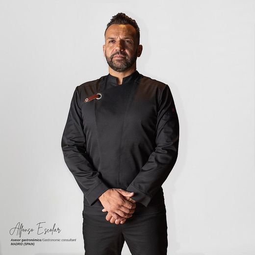Veste de cuisine unisexe noire ou blanche