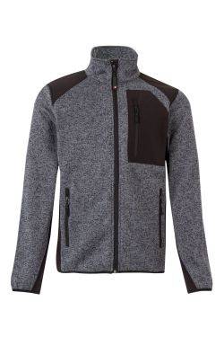 Chaqueta de punto afelpado