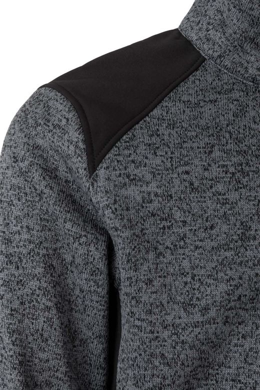Chaqueta de punto afelpado