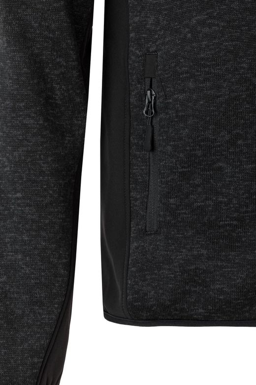 Chaqueta de punto afelpado