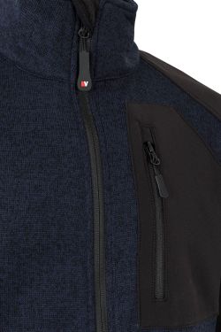 Chaqueta de punto afelpado