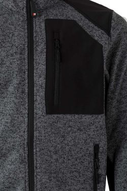 Chaqueta de punto afelpado