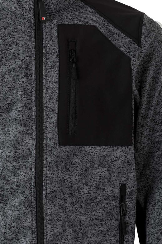 Chaqueta de punto afelpado