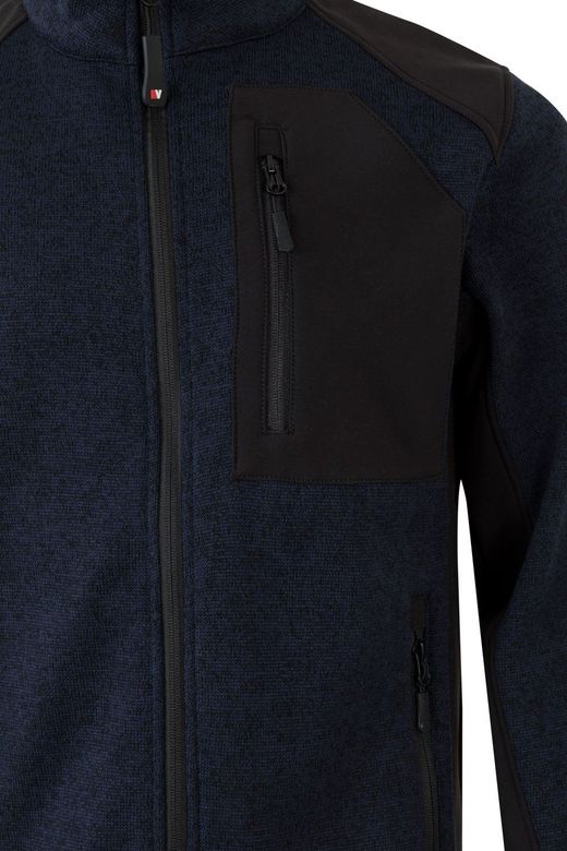 Chaqueta de punto afelpado