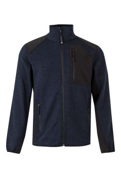 Chaqueta de punto afelpado