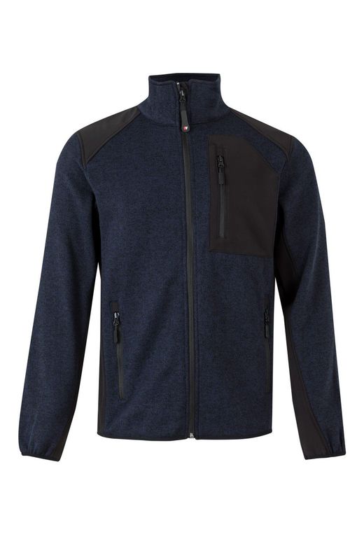 Chaqueta de punto afelpado