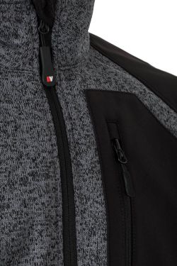 Chaqueta de punto afelpado