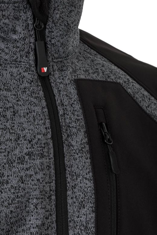 Chaqueta de punto afelpado