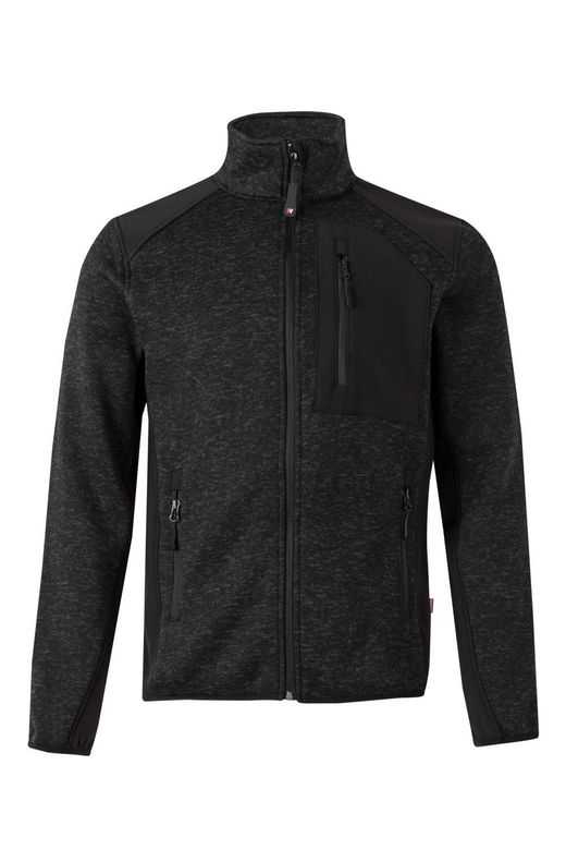 Chaqueta de punto afelpado