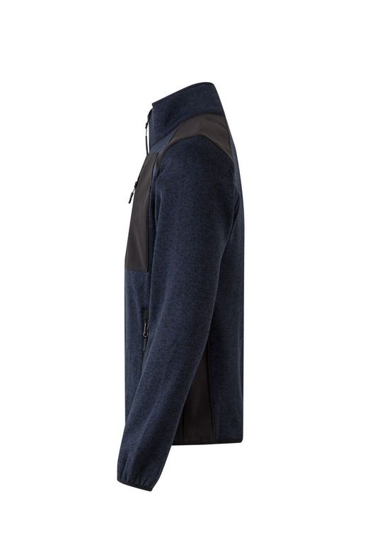Chaqueta de punto afelpado