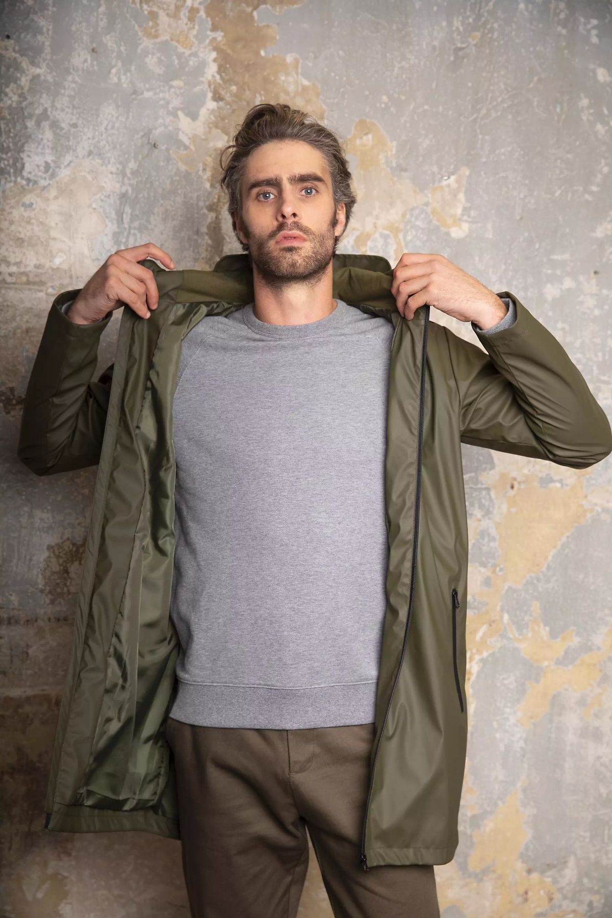 Chaqueta impermeable hombre Antoine colores Azul marino / 2XL