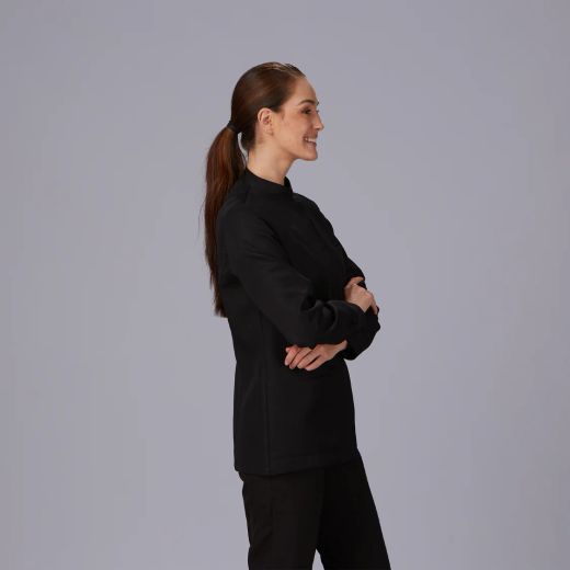 Chaqueta Mujer Agar (Cuello Mao y Sarga)