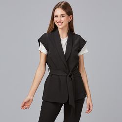 Chaqueta mujer cuello smoking colores