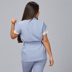 Chaqueta mujer cuello smoking colores