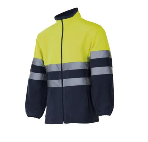 Veste polaire jaune AV Basic