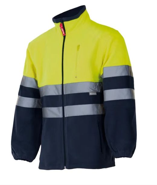 Veste polaire bicolore AV différentes couleurs