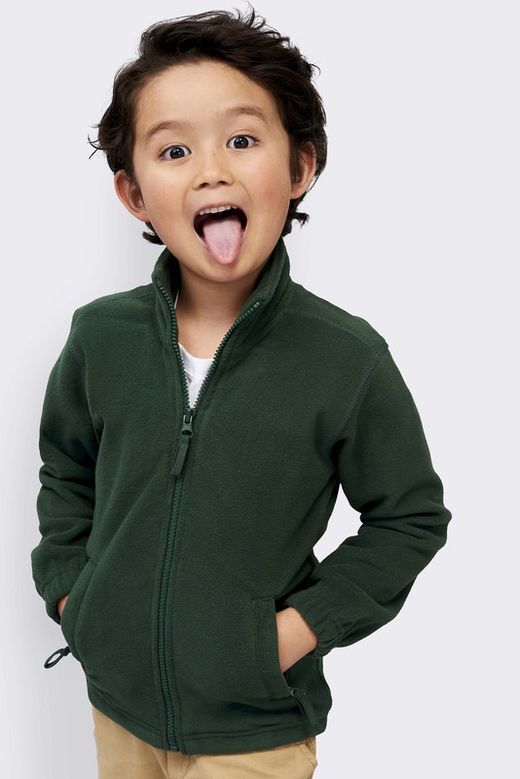 Chaqueta polar infantil varios colores