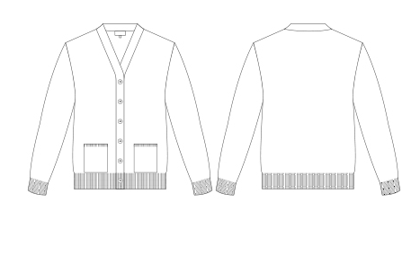 Chaqueta punto mujer red line