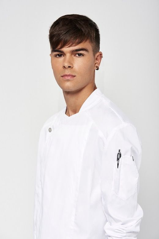 Veste de cuisine unisexe, différentes couleurs