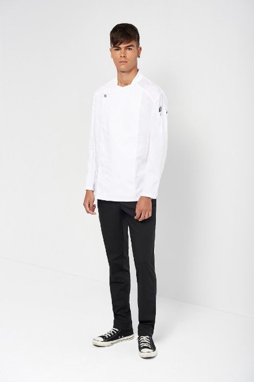 Veste de cuisine unisexe, différentes couleurs