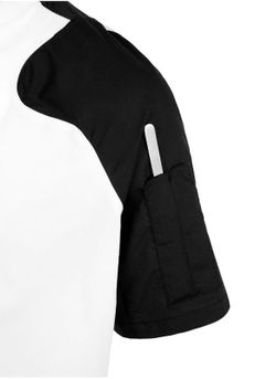 Chaquetilla beisbolera blanco/negro