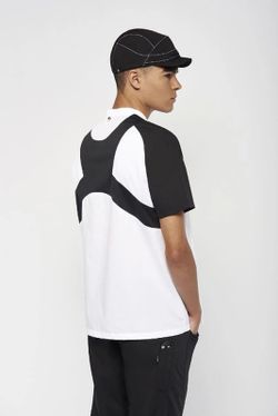 Chaquetilla beisbolera blanco/negro